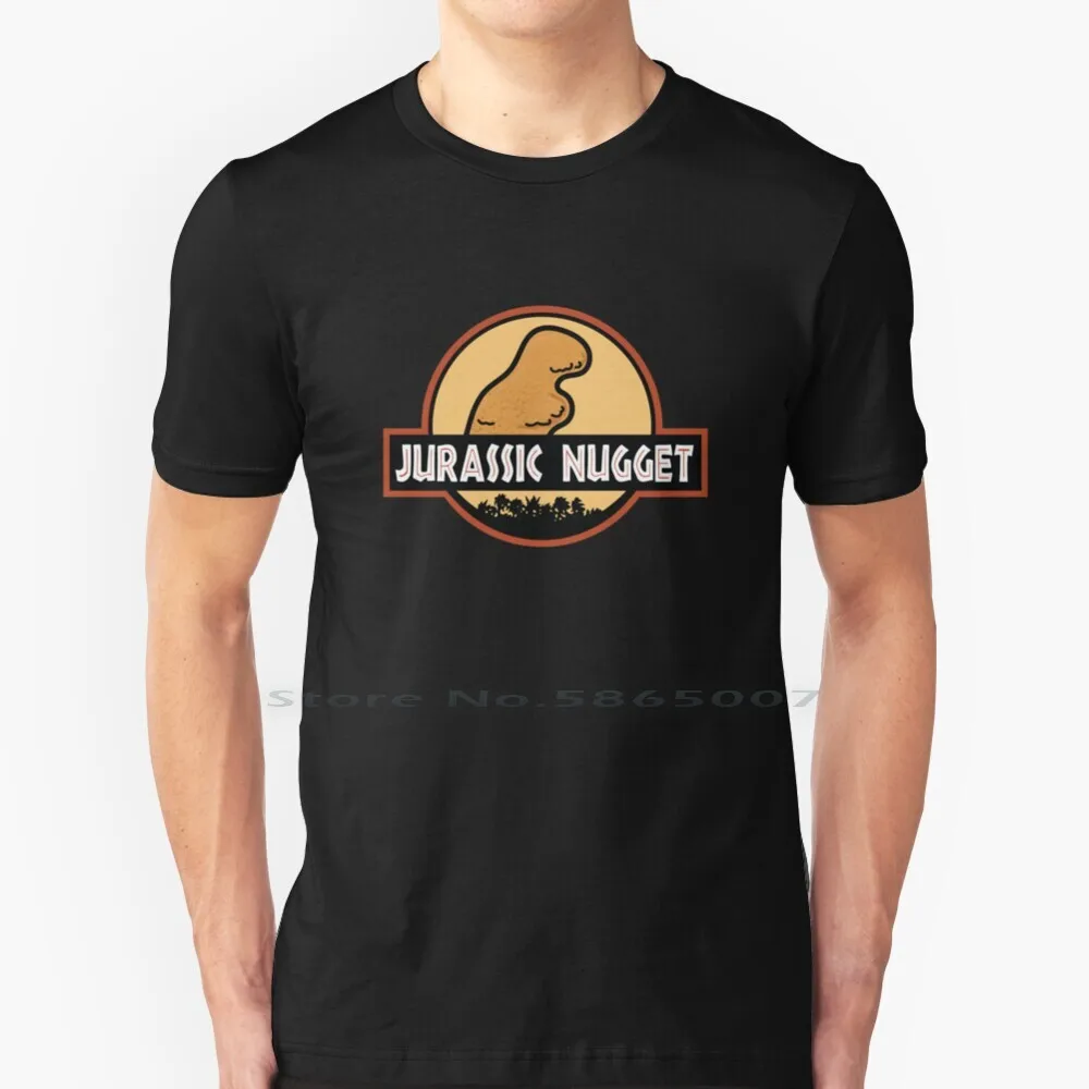 Maglietta Nugget Cotton 6Xl Dino Nugget Movie Dinosaur Tree Tyrannosaurus Rex Chicken Nugget