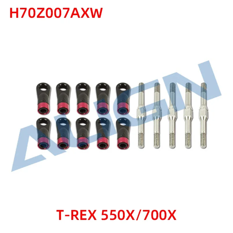Allineare T-Rex 550X 700X Muslimah 700X Filettatura Da Banco Set Di Aste Di Collegamento Principale Parti Di Elicotteri Rc