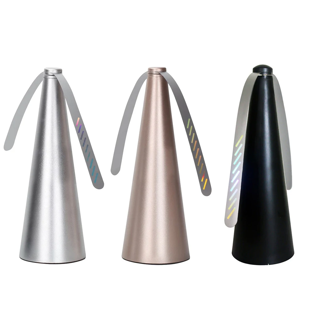Outdoor Fly Bug Repeller Barbecue Cucina Tavolo Da Pranzo Bug Pest Control Fan Tabletop Indoor Food Protector Gold