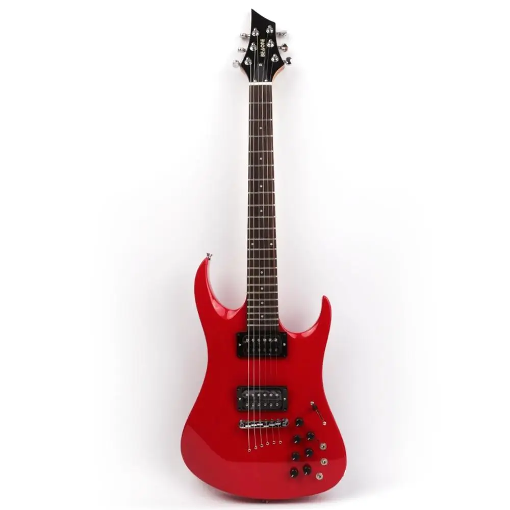 Short Scale 3/4 Size Record Silent Mini Travel Kid Chitarra Elettrica Integrata In Effetti Chitarra Portatile Guitarra Guitar