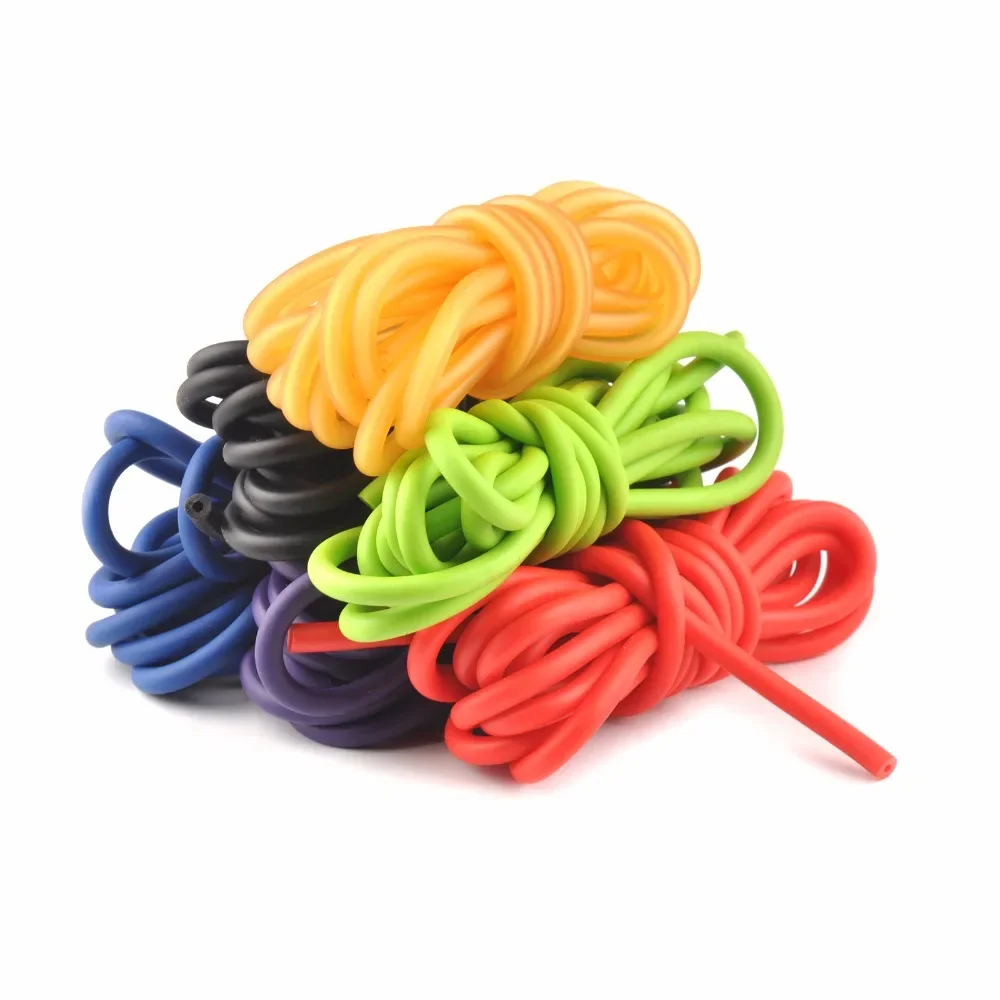 Muslimate 2050 Tubo Di Gomma Naturale Lattice Elasticizzato Elastico Slingshot Fascia Di Ricambio Catapults Sling Per Outdoor Acticty