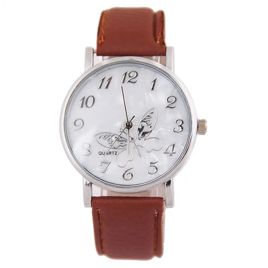 2023 Orologi Da Donna Orologi Casual Orologi Da Donna A Farfalla Orologio Al Quarzo In Pelle Orologio Vendita Di Liquidazione Dropshipping Horloge Dam