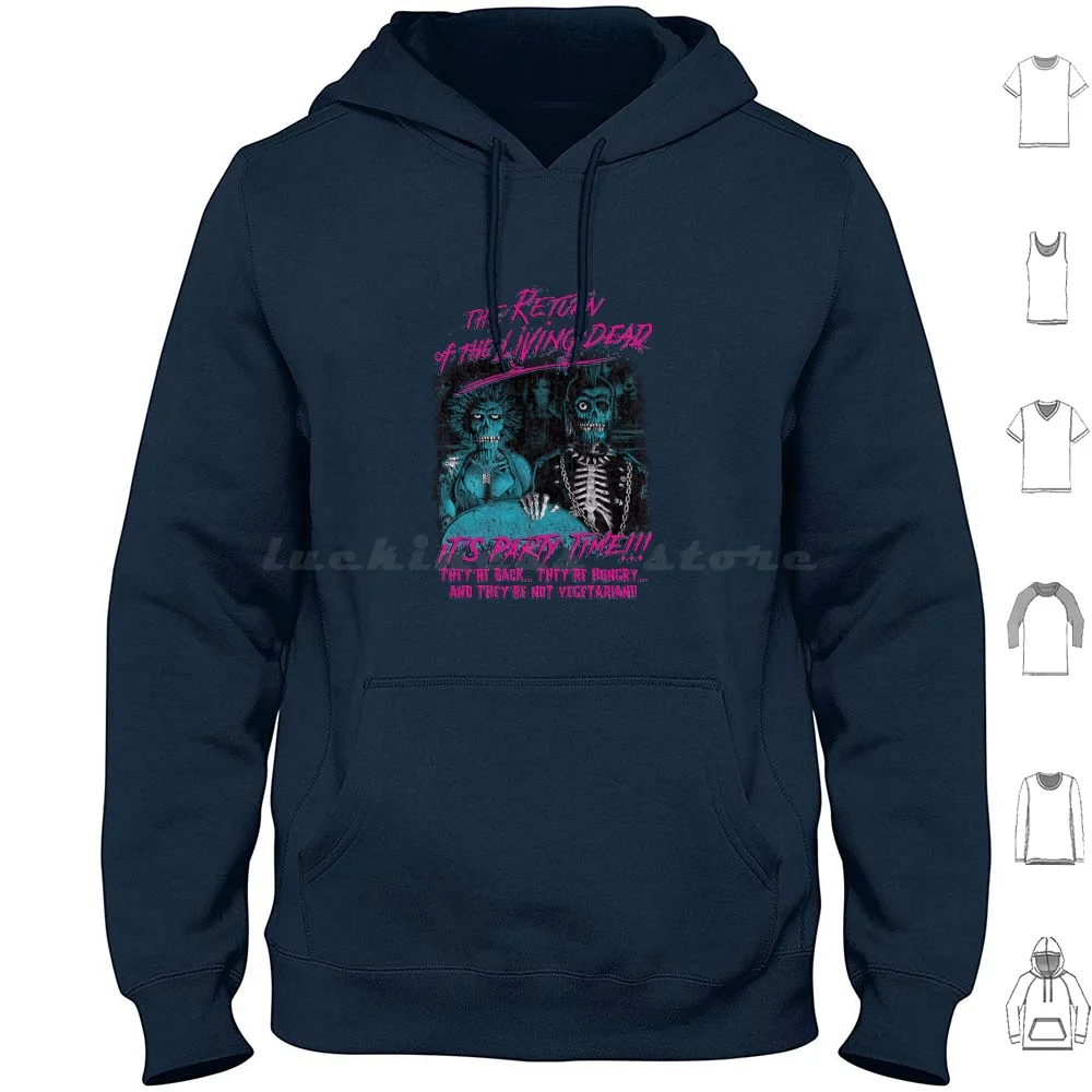The Spectre Tomb Cannibalism Ritorno Di Living Dead Distressed Cool Hoodie Cotton Manica Lunga The Spectre Tomb