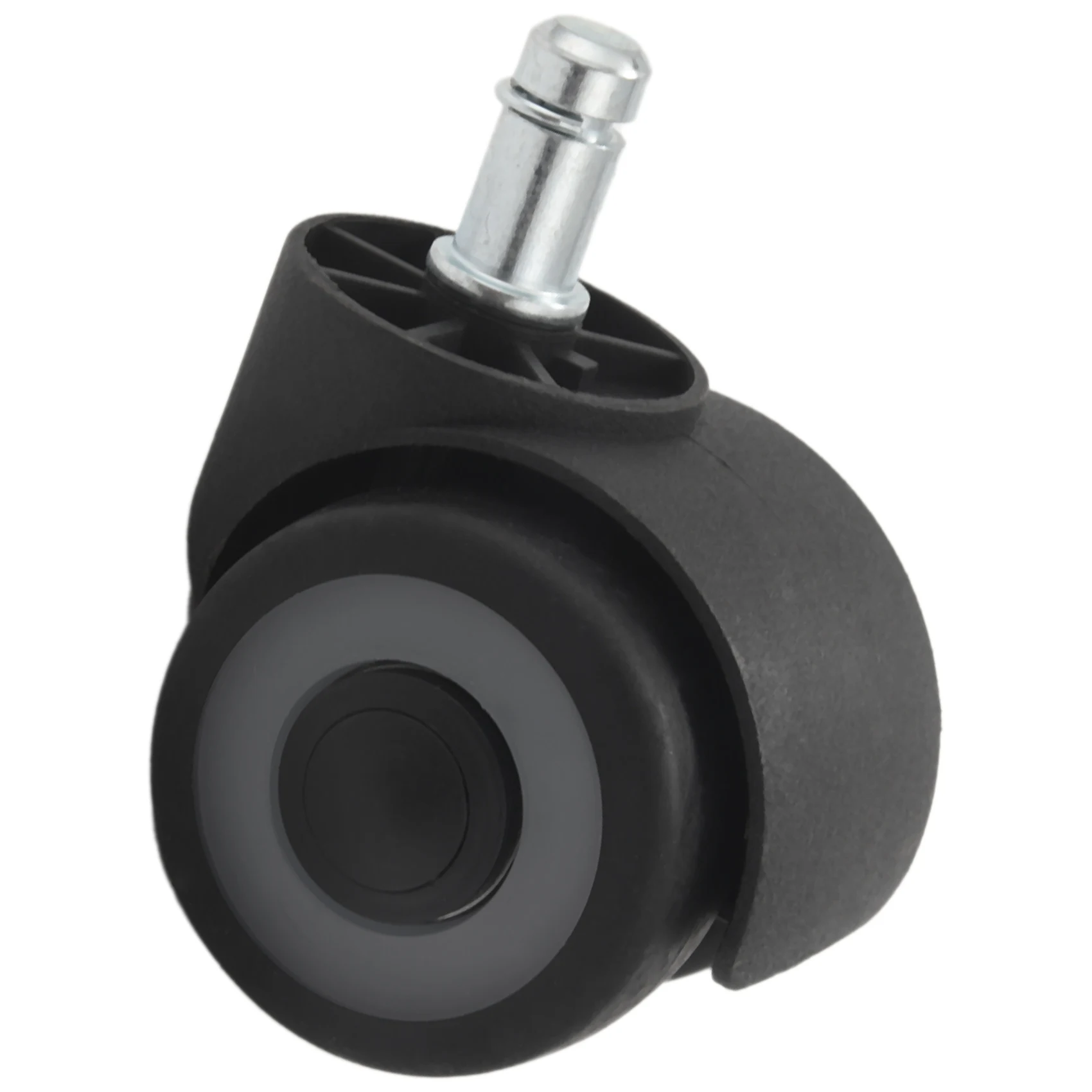 5Pcs Universal Mute Chair Wheel 2 Pollici Sedia Da Ufficio Caster Ruote Di Ricambio Ruote Per Mobili In Gomma Morbida E Sicura B