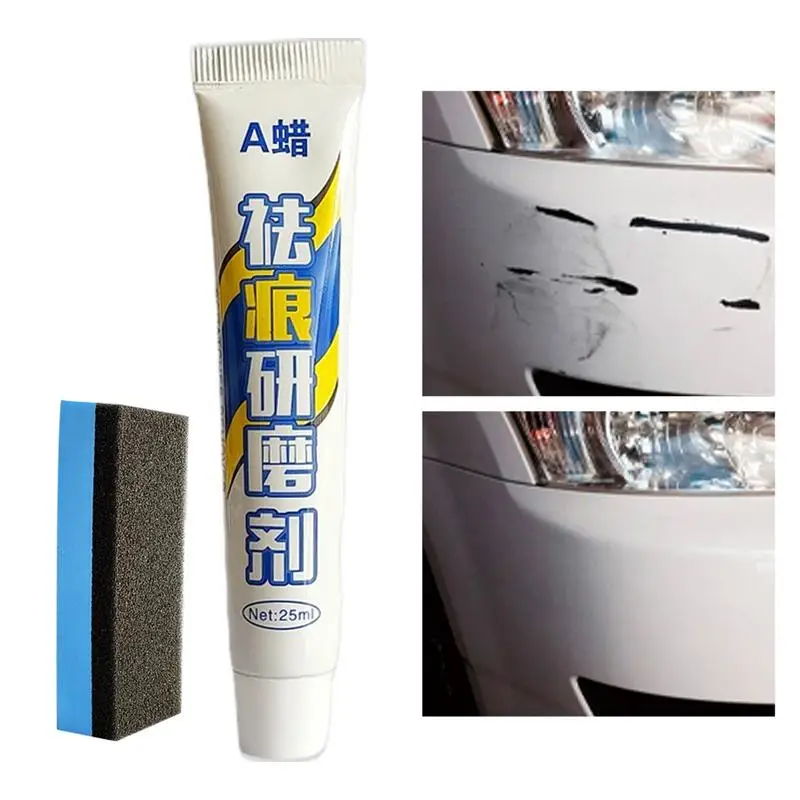 New Car Scratch Wax 0.84Oz Scratch Remover Per Veicoli Con Spugna Per La Pulizia Auto Paint Restorer Car Polish Scratch Remover