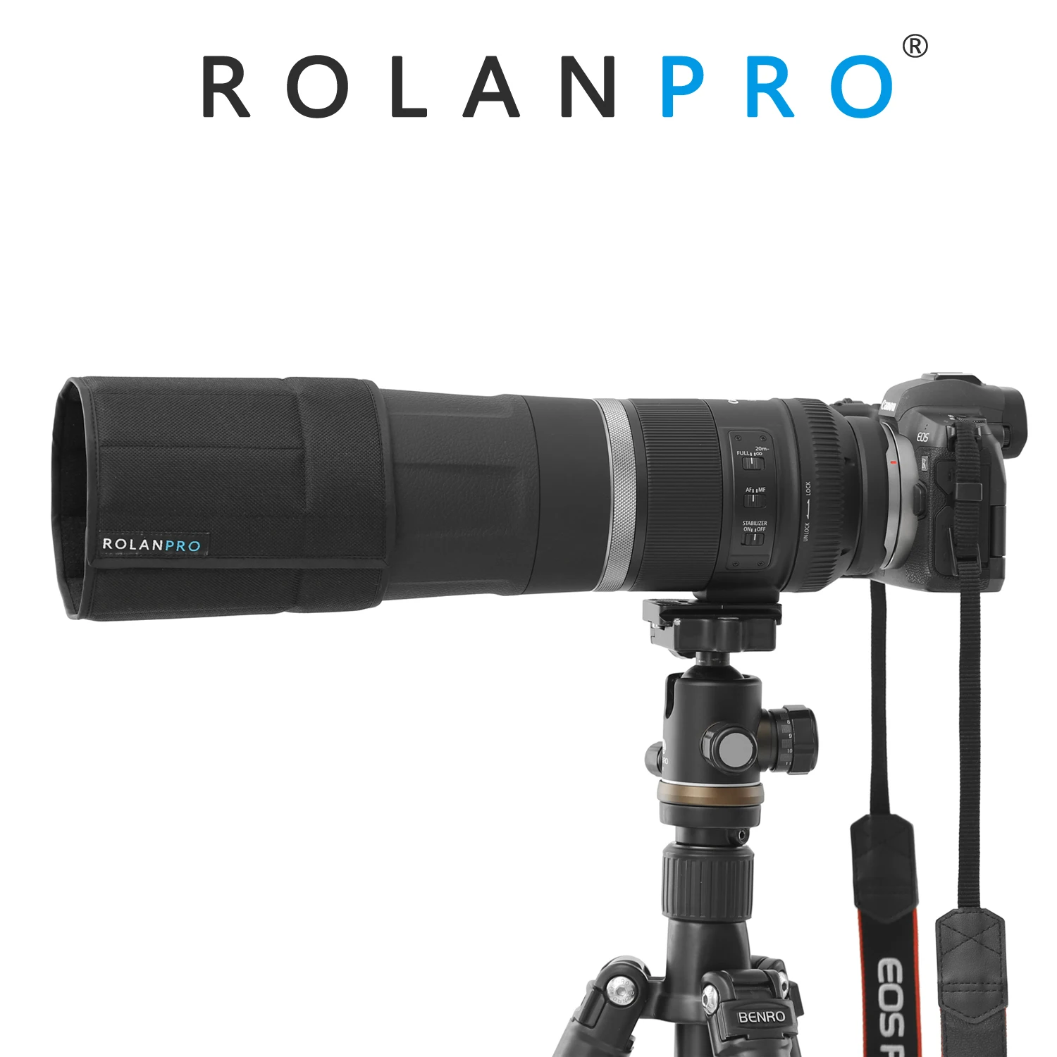 Paraluce Rolanpro Paraluce Pieghevole Per Teleobiettivo Realizzato Su Misura Per Canon Rf 600Mm F11 Is Stm Lens Rf 800Mm F11 Paraluce