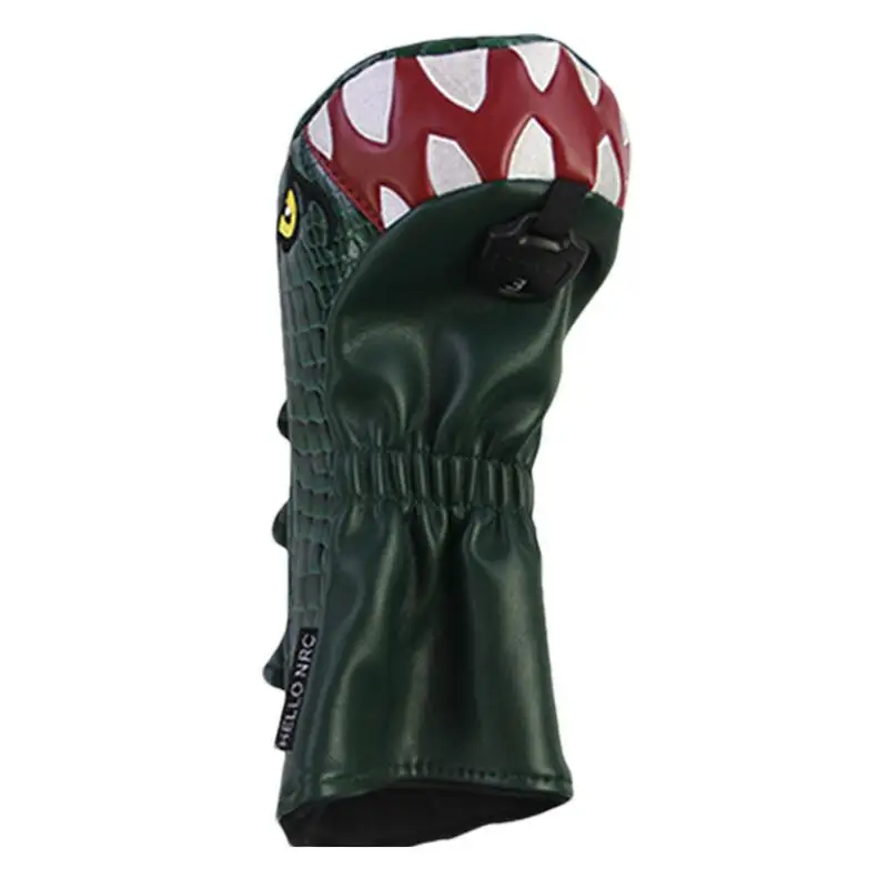 Animal Golf Club Head Covers Pu Leather Tyrannosaurus Rex Shaped Headcover Golf Putter Head Covers Golf Club Headcover
