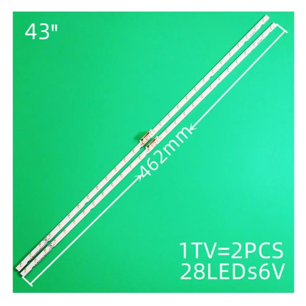 Striscia Luminosa A Led, 28 Lampadine Per Samsung 43 "Tv Muslimb Bn44-00947A Muslimex