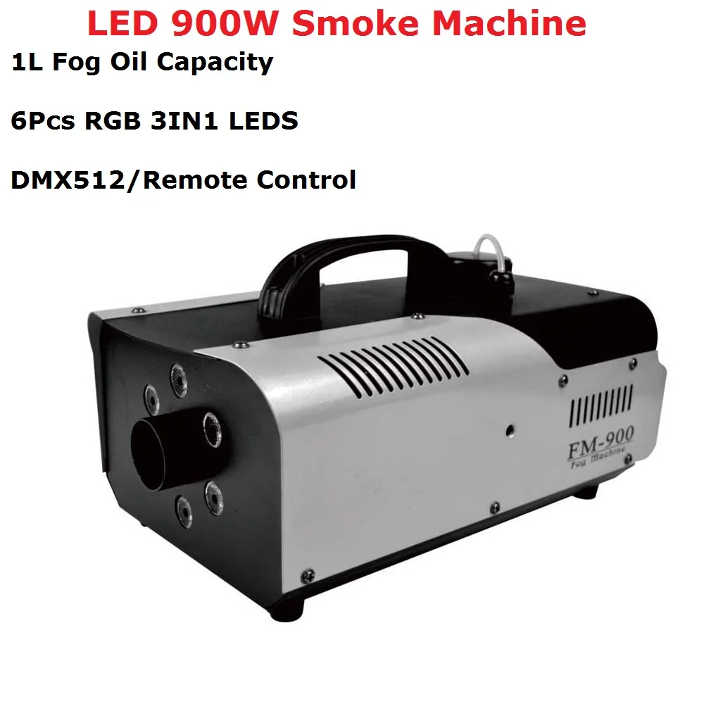 Telecomando Di Alta Qualità Led 900W Macchina Del Fumo Rgb Colore Led Fogger Macchina Professionale Led Fogger Stage 900W Espulsore Del Fumo
