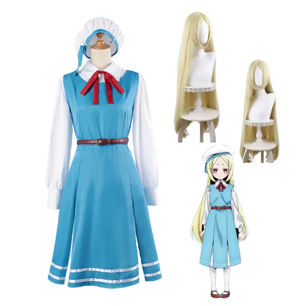 Anime Gushing Over Magical Girls Morino Korisu Cosplay Costume Parrucca Jk Uniforme Scolastica