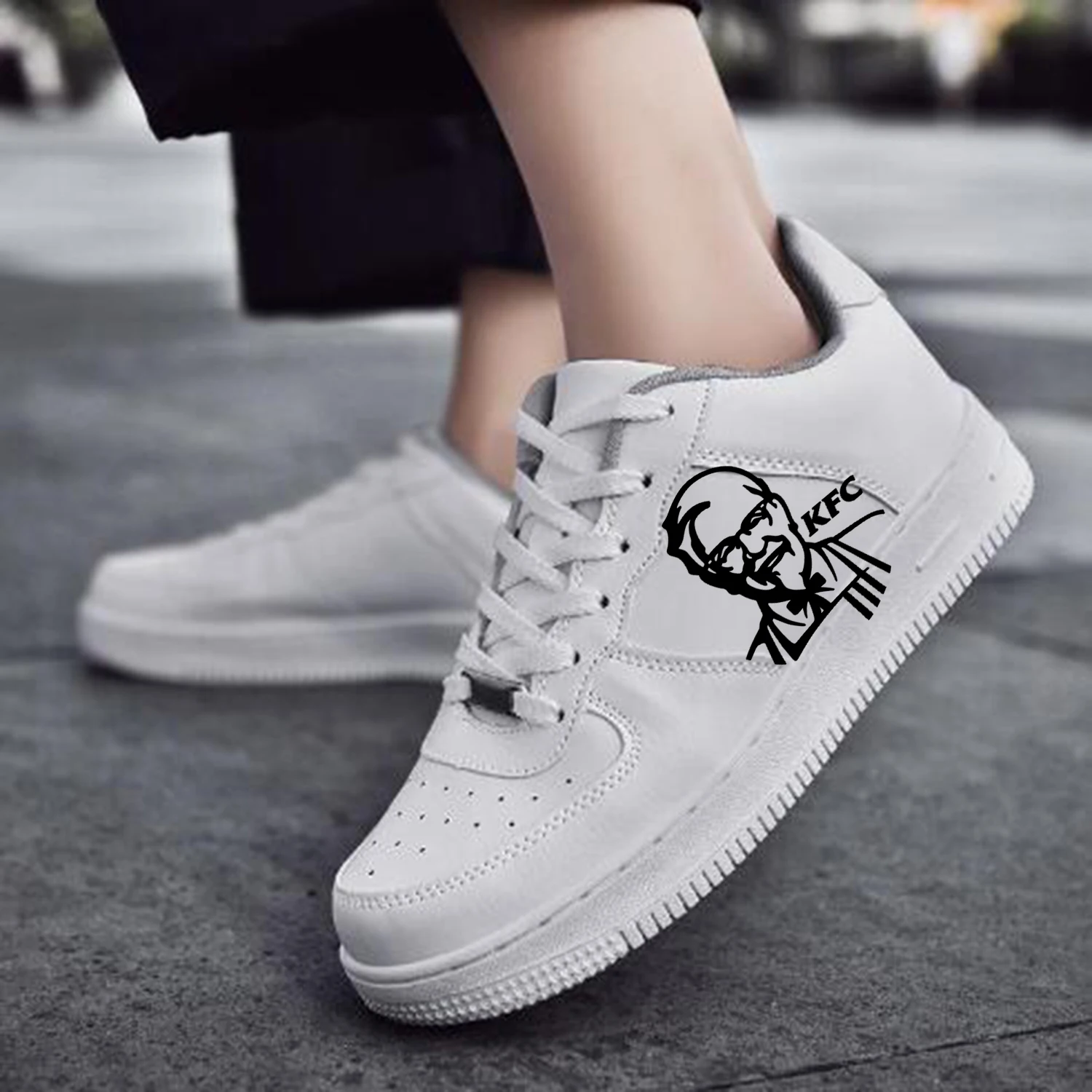 Kentucky Fried Chicken Af Basketball Mens Womens Sports Running Flats Di Alta Qualità Force Sneakers Lace Up Mesh Scarpa Personalizzata