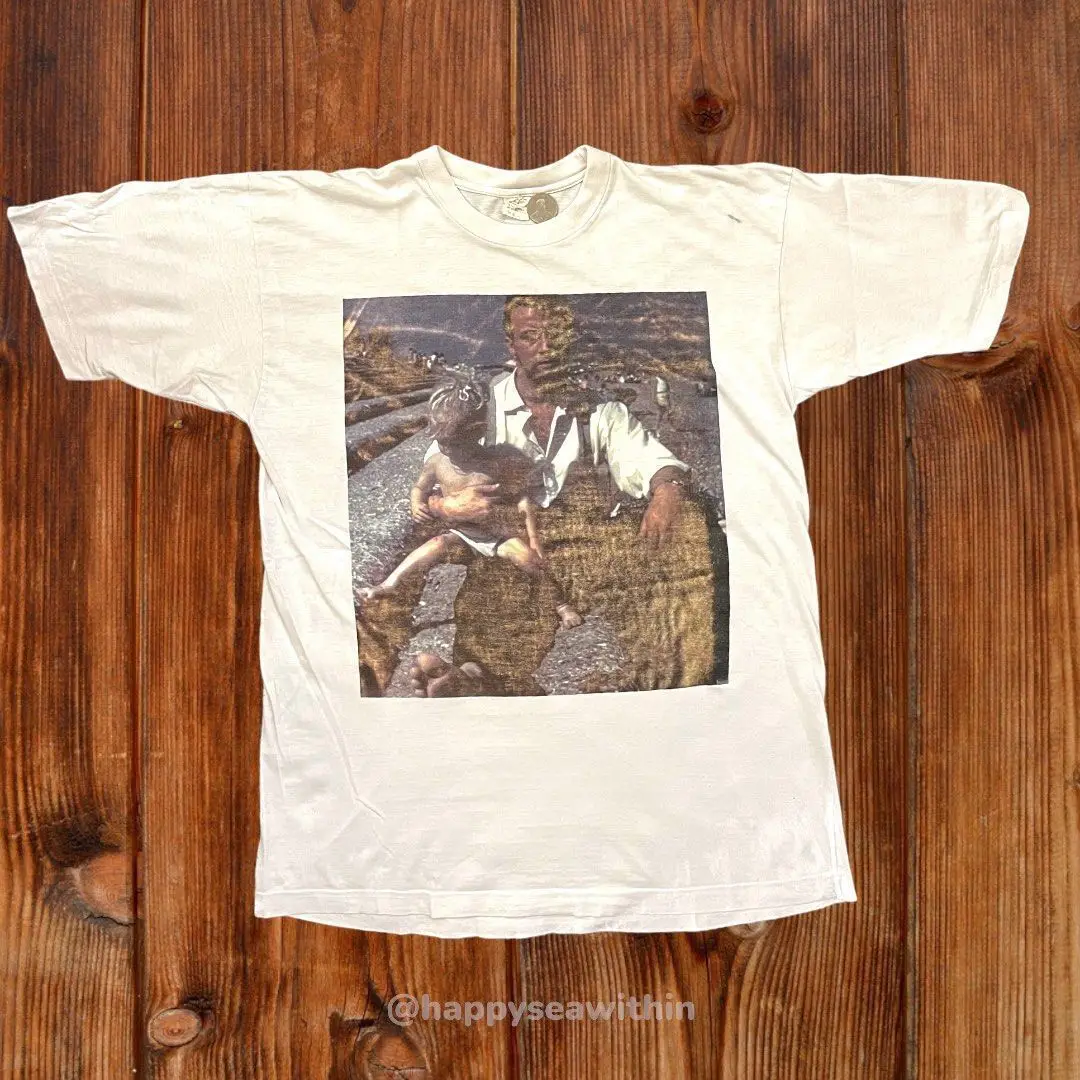 1992 Morrissey Tour Basic Style White Reprint T Shirt The Smiths H7431 Maniche Lunghe O Corte