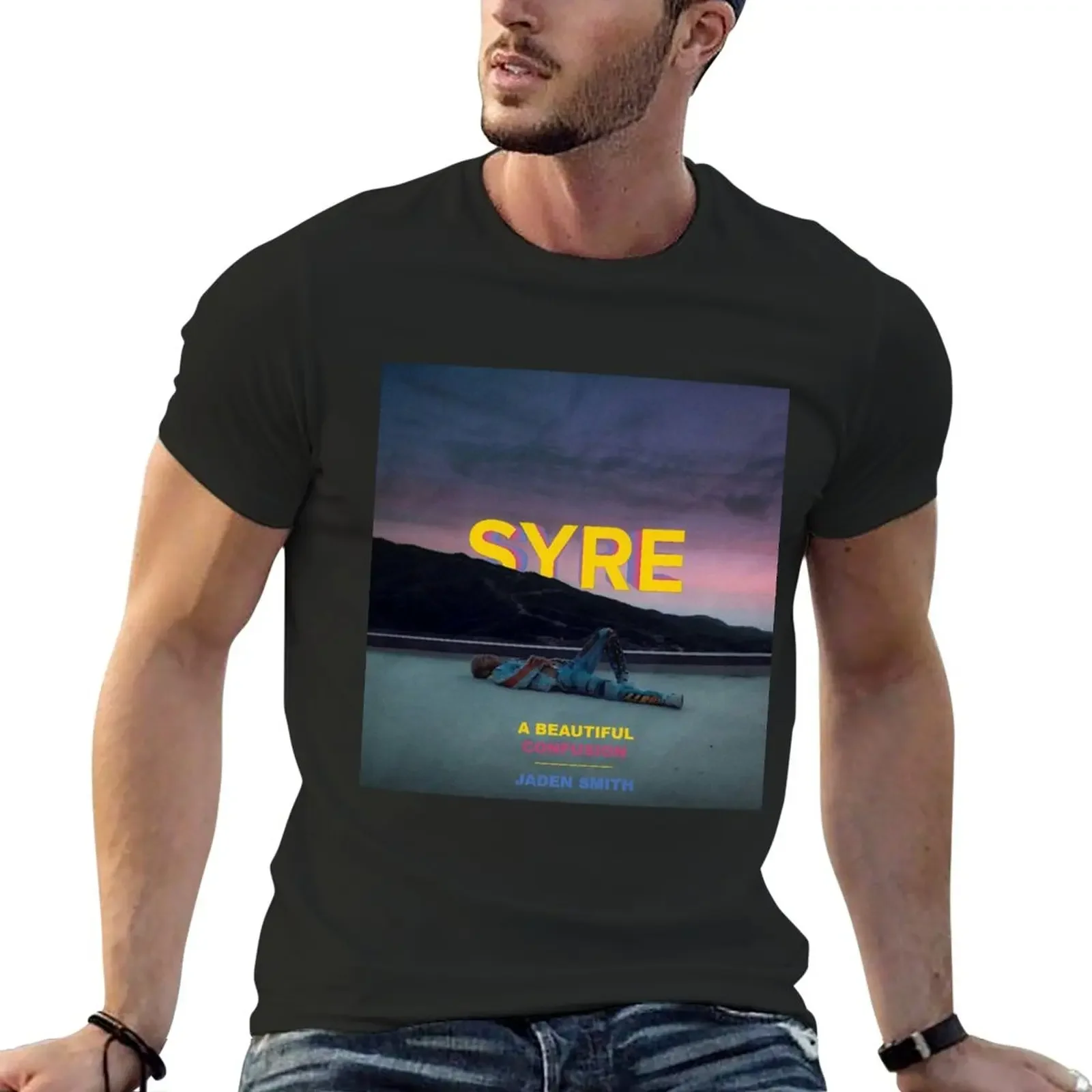Jaden Smith - Syre T-Shirt Customizeds Sublime Tees Magliette Bianche Da Uomo