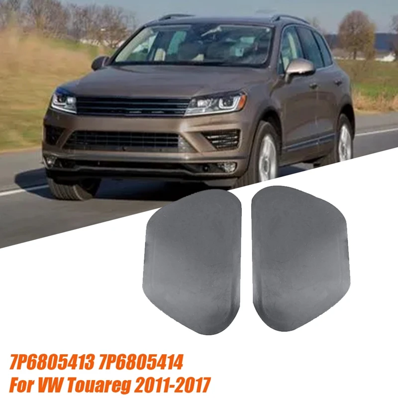 1 Paio Car Fender Liner Extension Cover Cap Component 7 P6805413 7 P6805414 Per Vw Touareg 2011-2017 Cofano Anteriore Sinistro Rright