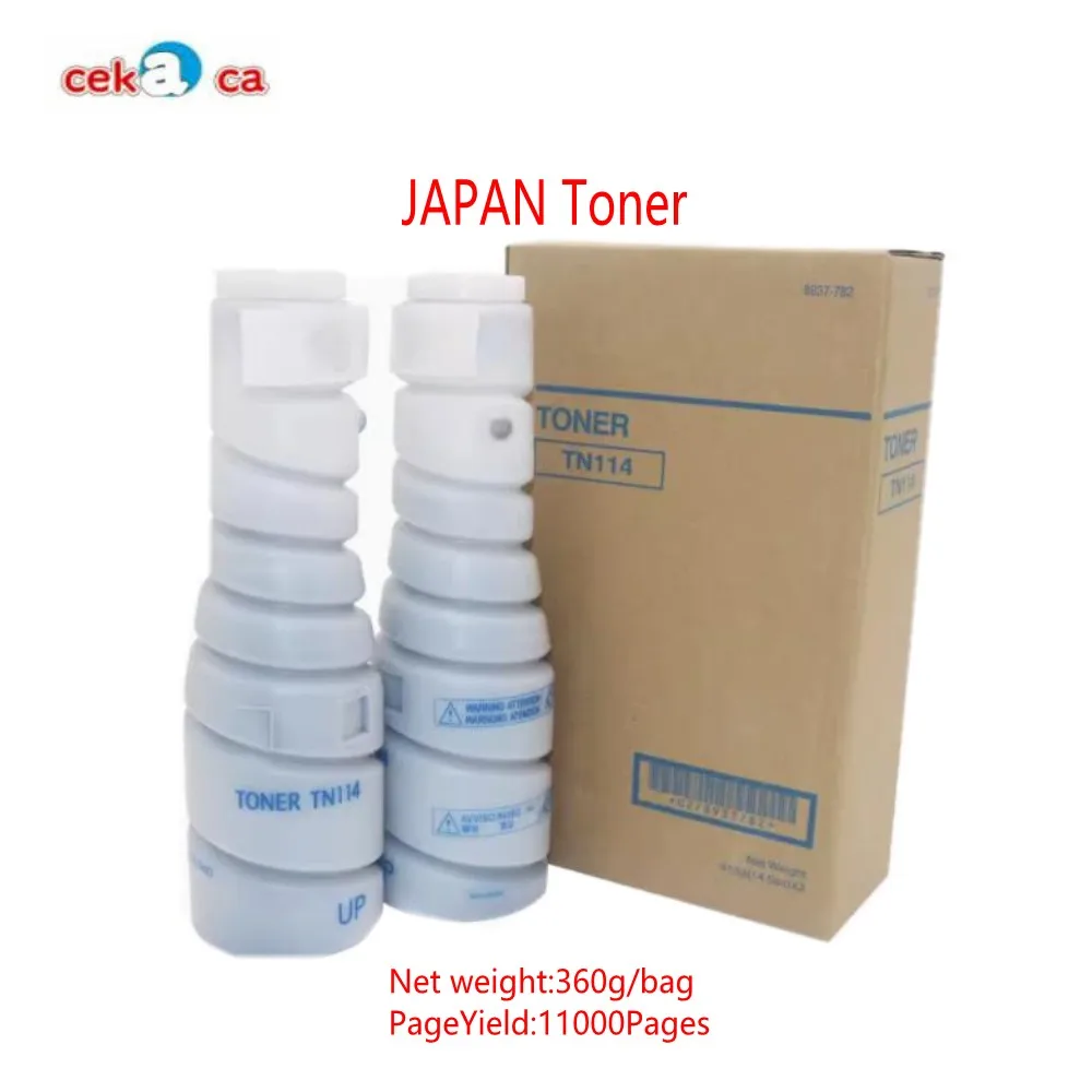 Cartuccia Di Toner Giapponese All'Ingrosso Per Konica Minolta Bizhub 211 220 7222 7516 7516V 7521 7616 7621 7622 Tn 114 Tn115 Fotocopiatrice