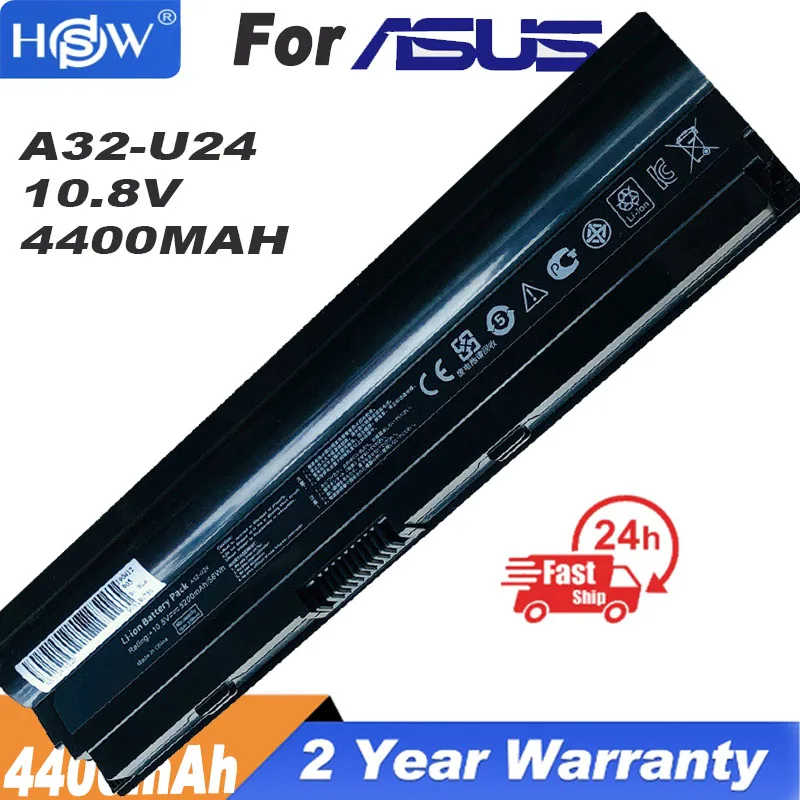 10.8V 56Wh 5200Mah Modello A31-U24 A32-U24 Batteria Per Laptop Asus U24 U24A U24E U24E-Xh71/Xs71/Px002V/Px024V/Px053D