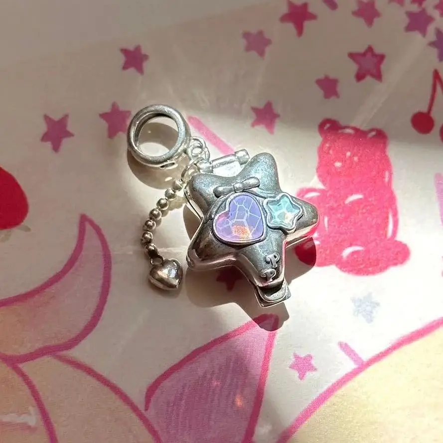 925 Sterling Silver Fairy Fantasy Polly Pocket Charm Bead Per Pandora Bracciale Bangle Charms Collezione Di Fan Di Gioielli Europei