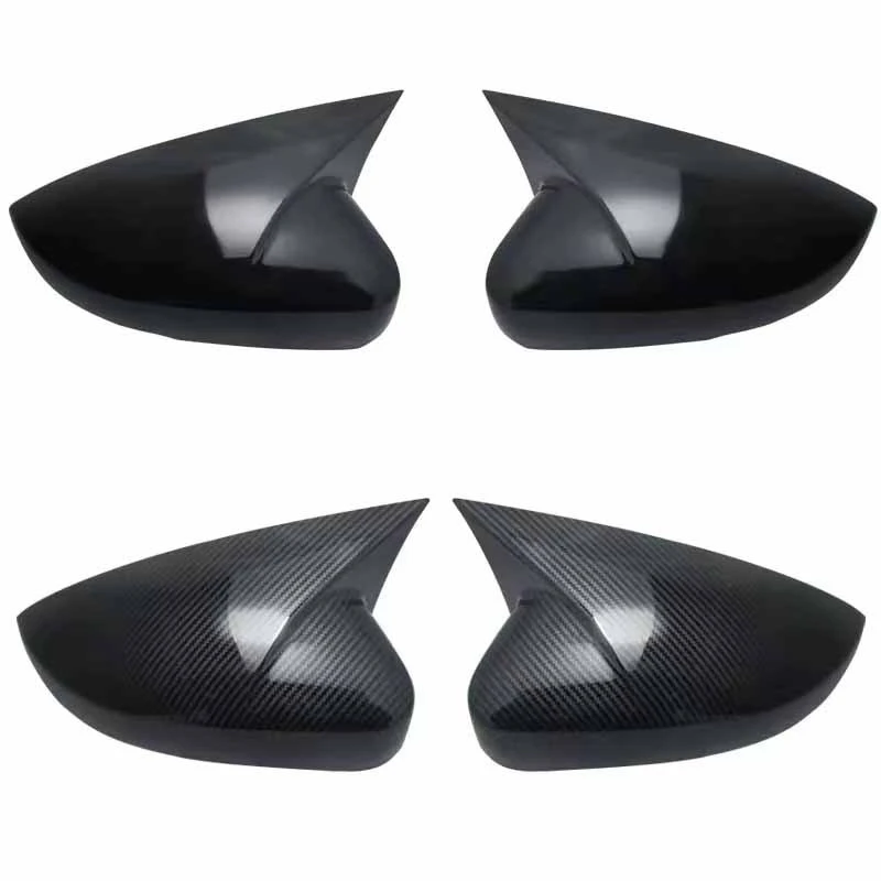 2X Copertura Specchietto Retrovisore Auto Per 09-17 Vw Polo Mk5 6R 6C Parte Modifica Alloggiamento Specchietto Retrovisore