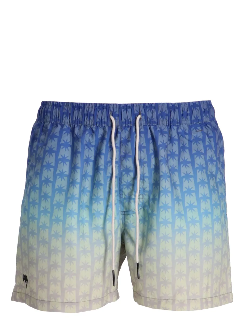 OAS Company ombré star-print swim shorts - Blu