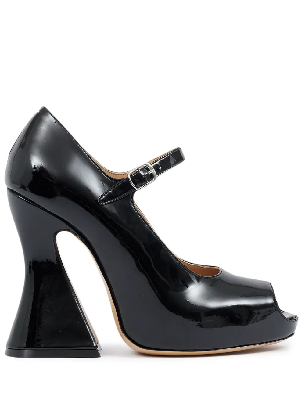 Maison Margiela Sketch Mary Janes 120mm - Schwarz