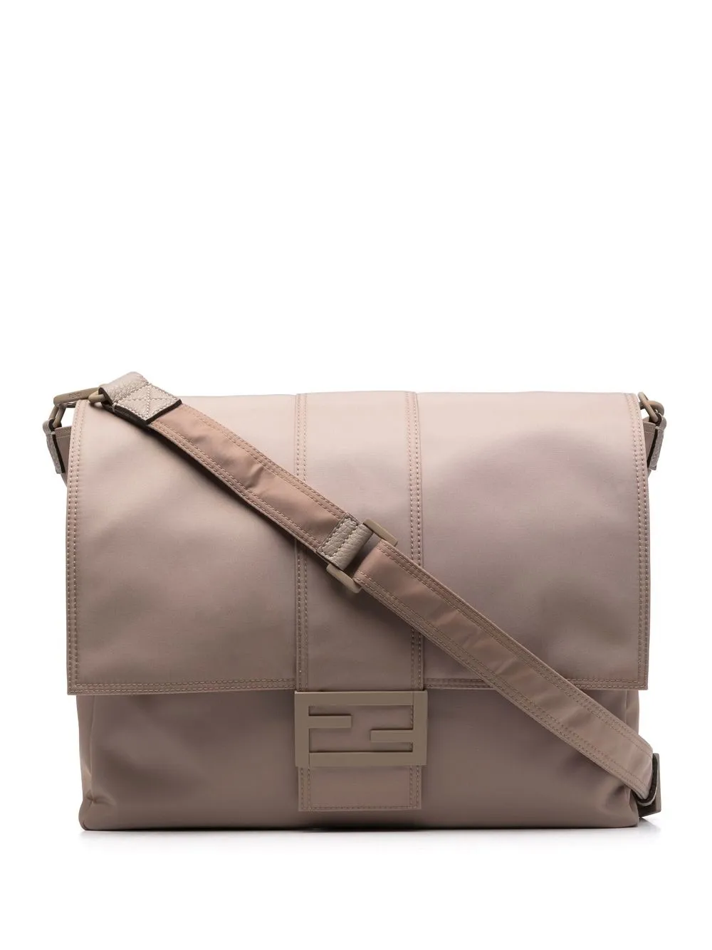 FENDI Baguette Kuriertasche - Nude