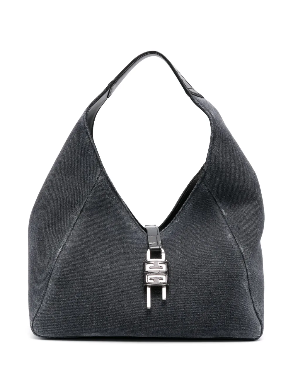 Givenchy Mittelgroße G-Hobo Schultertasche - Grau