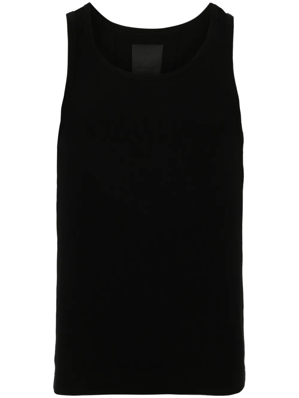 Givenchy Fein geripptes Trägershirt - Schwarz