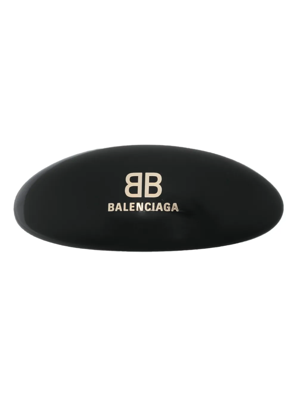 Balenciaga Haarspange mit Logo - Schwarz