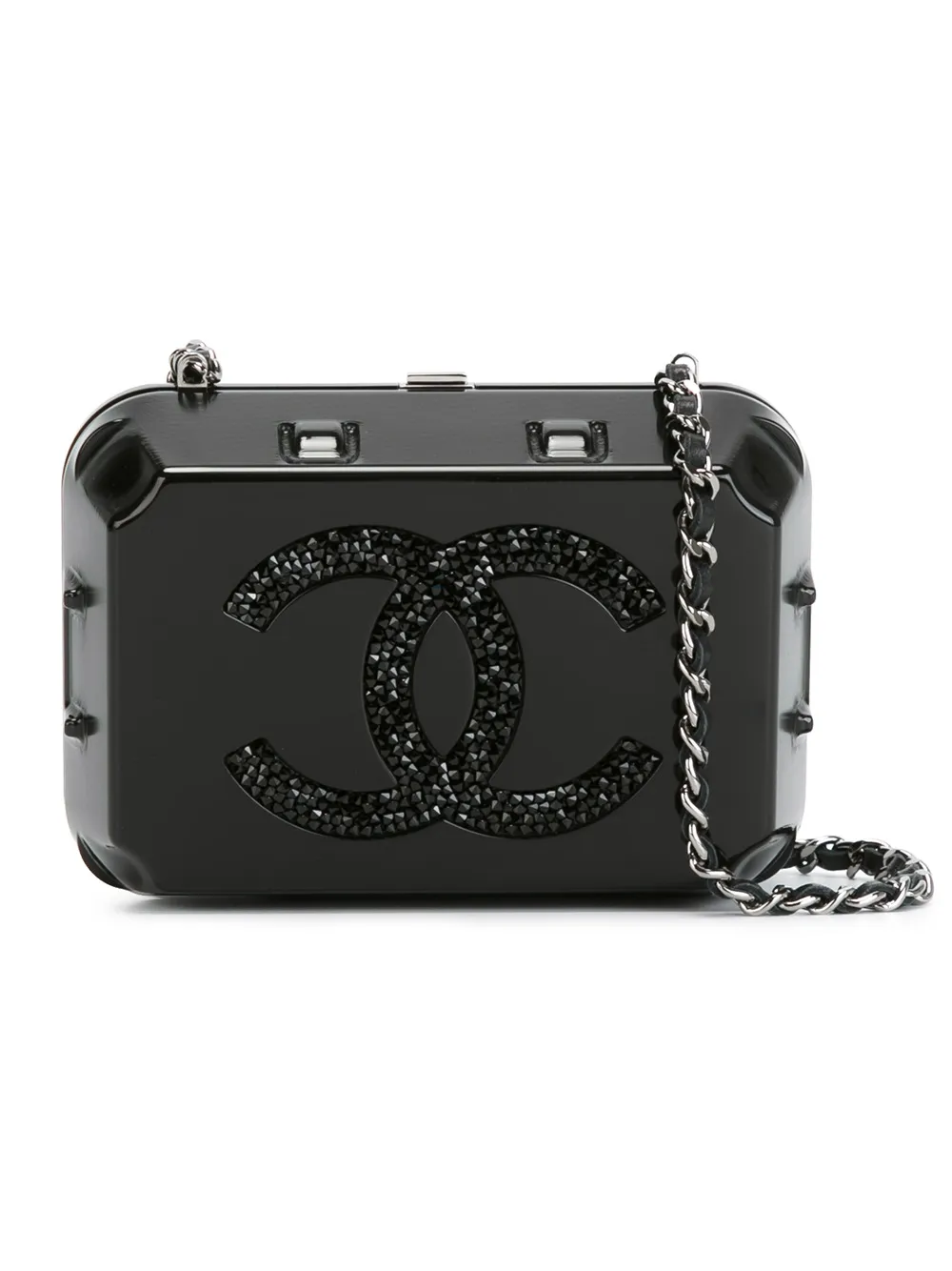 CHANEL Pre-Owned Schultertasche mit Eierkarton-Design - Schwarz