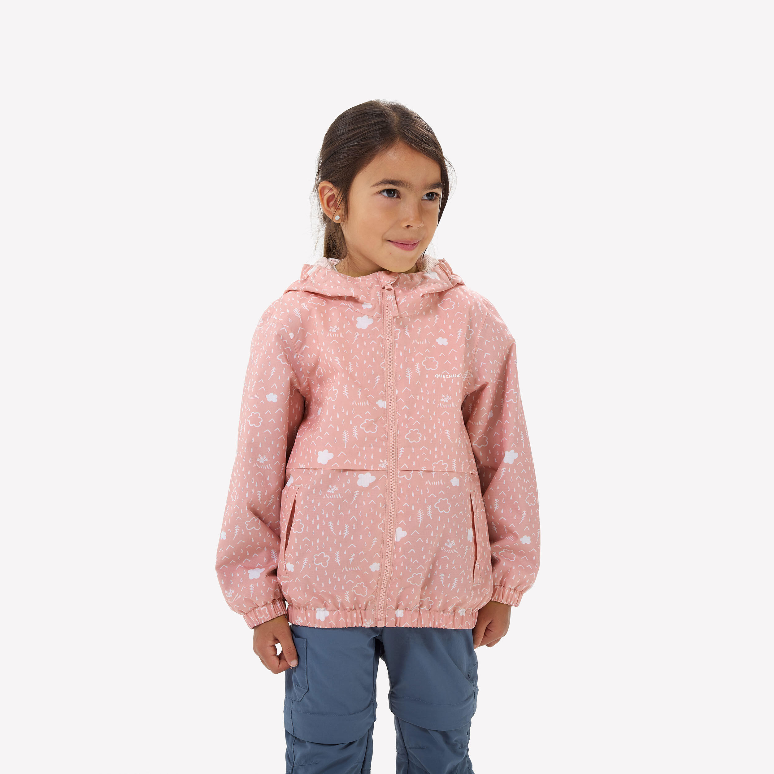 Decathlon | Giacca trekking bambina MH500 impermeabile  |  Quechua
