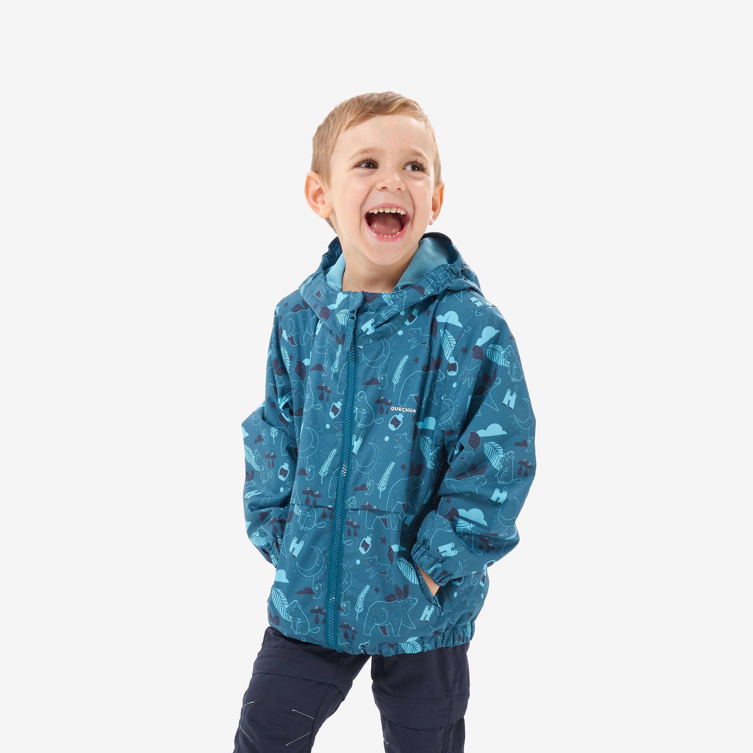 Decathlon | Giacca trekking bambino MH500 impermeabile |  Quechua