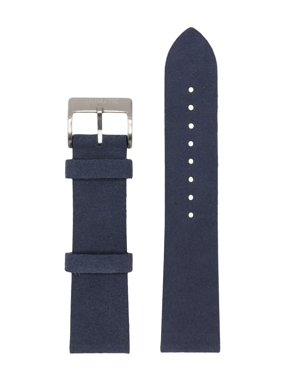 unimatic suede watch straps - Blu
