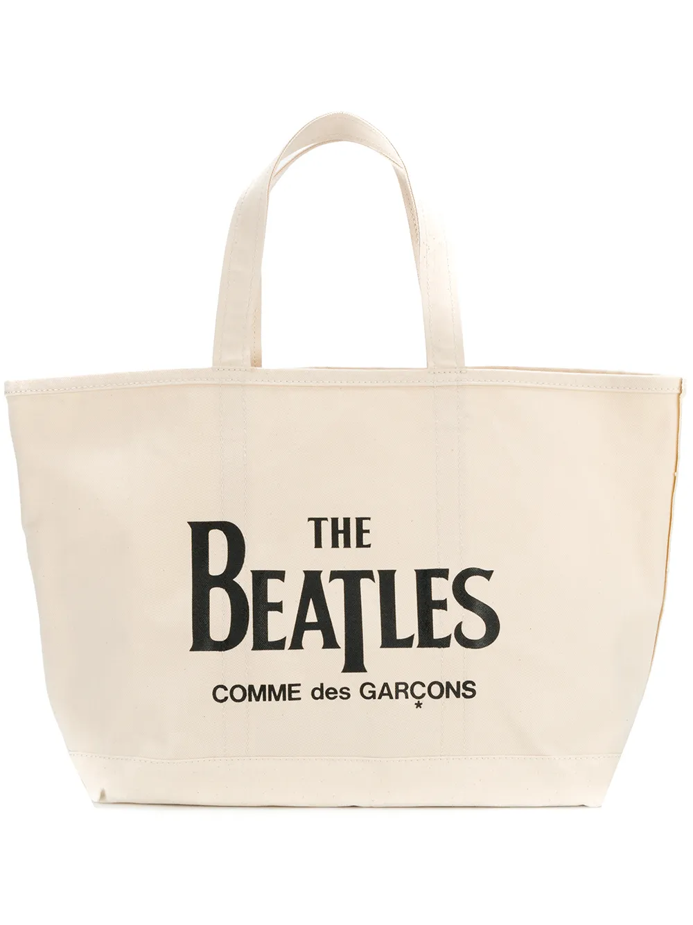 The Beatles X Comme Des Garçons Borsa tote 'Beatles' - Toni neutri