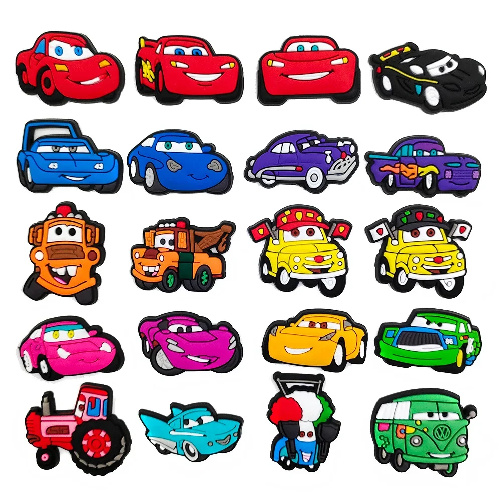 Disney Crocs Ciondoli Per Scarpe Auto Carine Lightning Mcqueen Mater Sally Carrera Accessori Per Scarpe Decration Croc Sandali Fai Da Te Regalo Per Ba