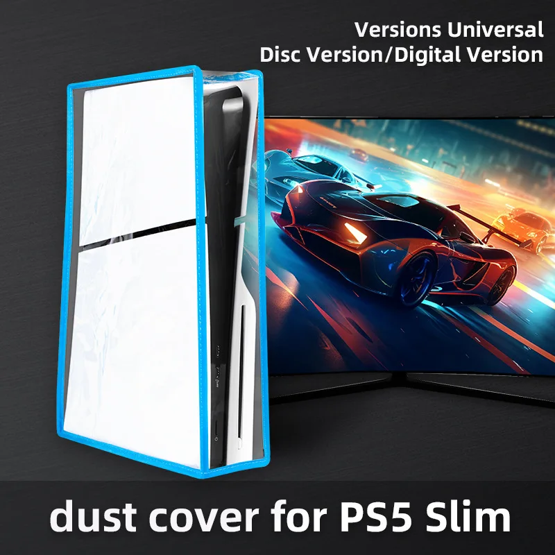 Custodia Antipolvere Per Console Digitale/Disco Sottile Ps5 Cover Impermeabile Trasparente Per Accessori Slim Ps5