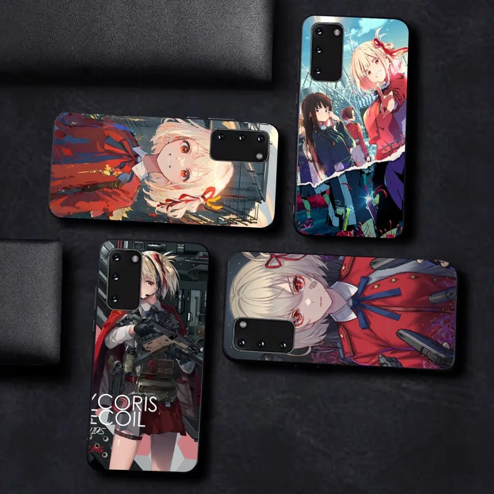 Lycoris Recoil Chisato Nishikigi Custodia Per Telefono Per Samsung S 9 10 20 21 22 23 30 23Plus Lite Ultra Fe S10Lite Fundas