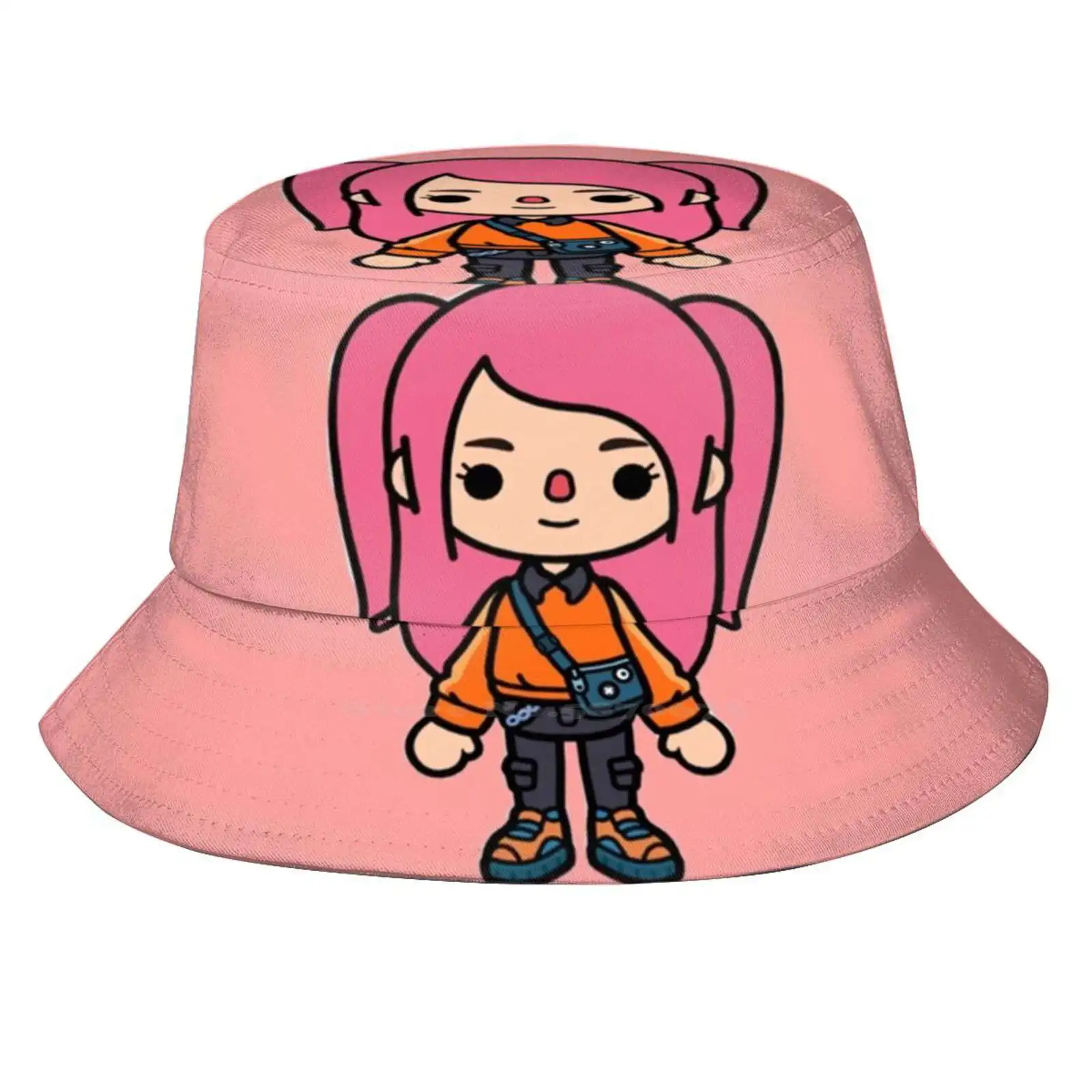 Toca World Unisex Fisherman Hats Cap Toca Boca Toca Toca Oca Toca Boca Toca Toca Toca Boca Toca Toca Toca World