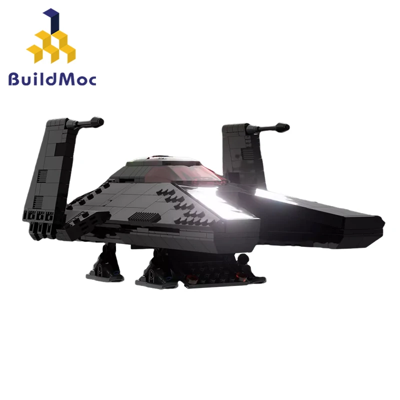 Buildmoc Space Series Wars Astronave 75336 Shuttle Building Blocks Set Reflers Juits Number Airship Bricks Toys Regalo Per Bambini