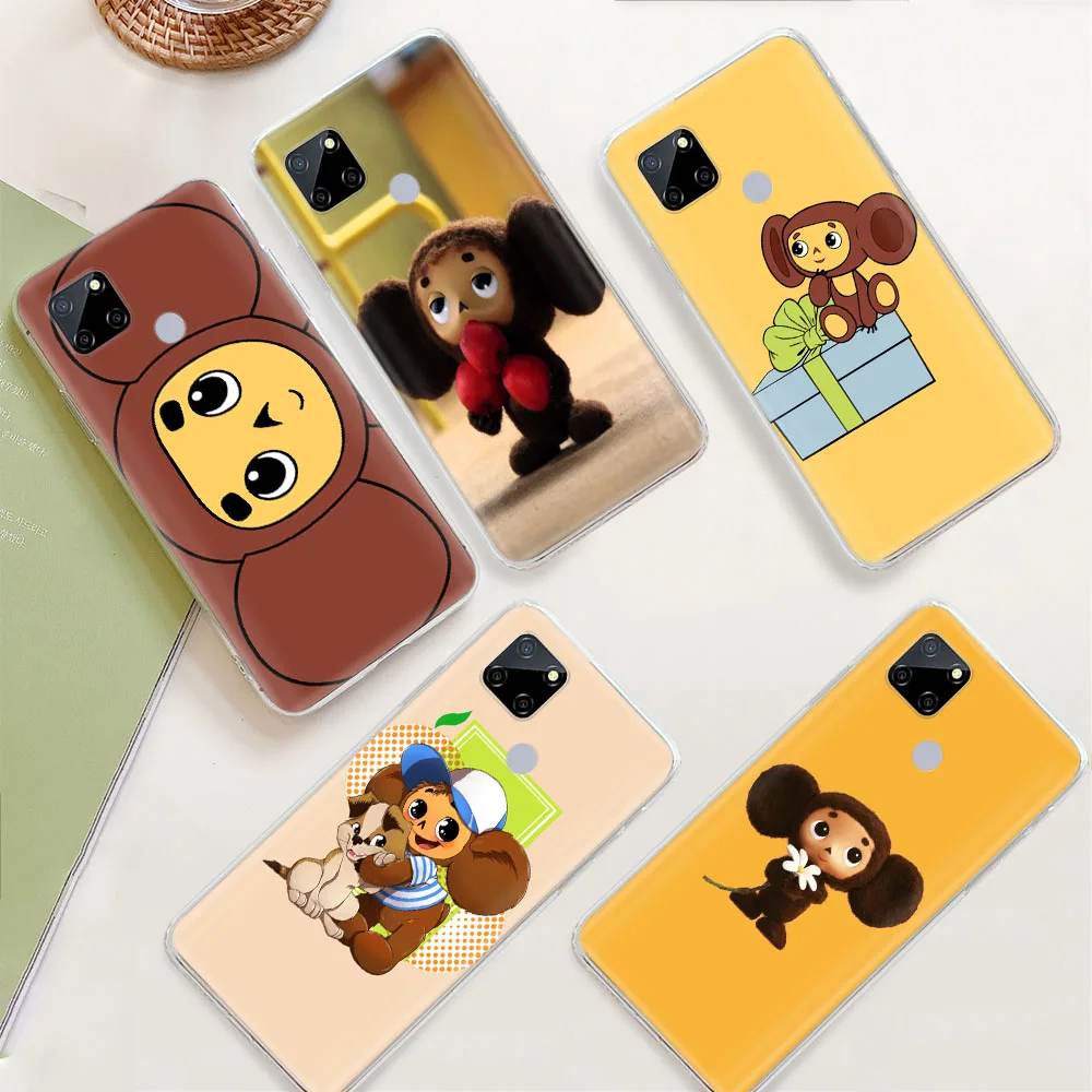 Cover Per Realme Narzo 50A 50I Prime 10 9 C30S C35 C55 Plus Oppo A17K A77S A78 Trova X5 Reno 8T Pro Custodia Morbida Zr9 Cheburashka