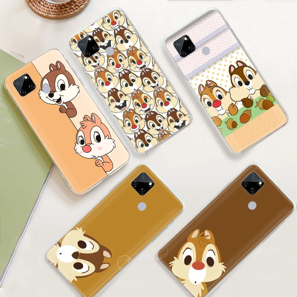 Cover Per Realme Narzo 50A 50I Prime 10 9 C30S C35 C55 Plus Oppo A17K A77S A78 Trova X5 Reno 8T Pro Custodia Morbida Zr10 Chip Dale