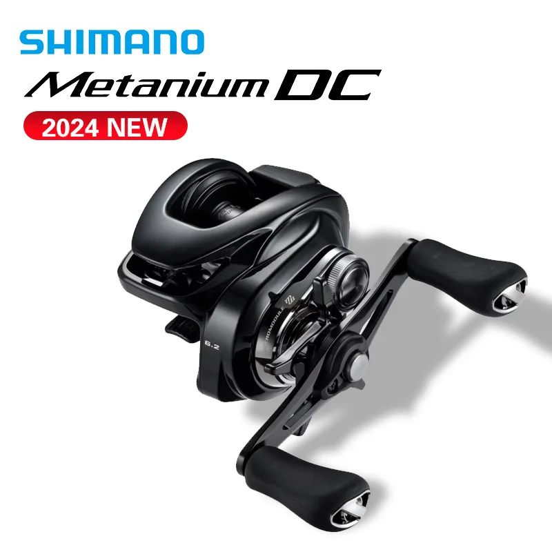 2024 Shimano Metanium Dc Mulinello Da Pesca A Basso Profilo Baitcasta 6.2:1/7.1:1/8.1:1 10 + 1Bb 175G Bobina Mgl