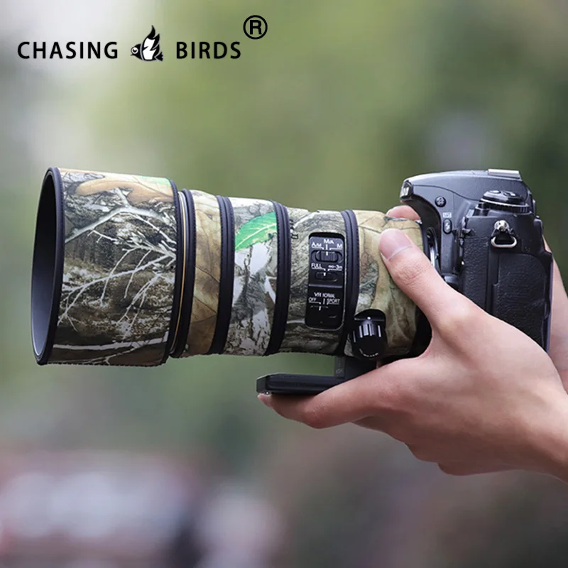 Chasing Birds Camouflage Lens Coat Per Nikon Af-S 300Mm F4 E Pf Ed Vr Copertura Protettiva Per Lenti Impermeabile E Antipioggia Nikon 300