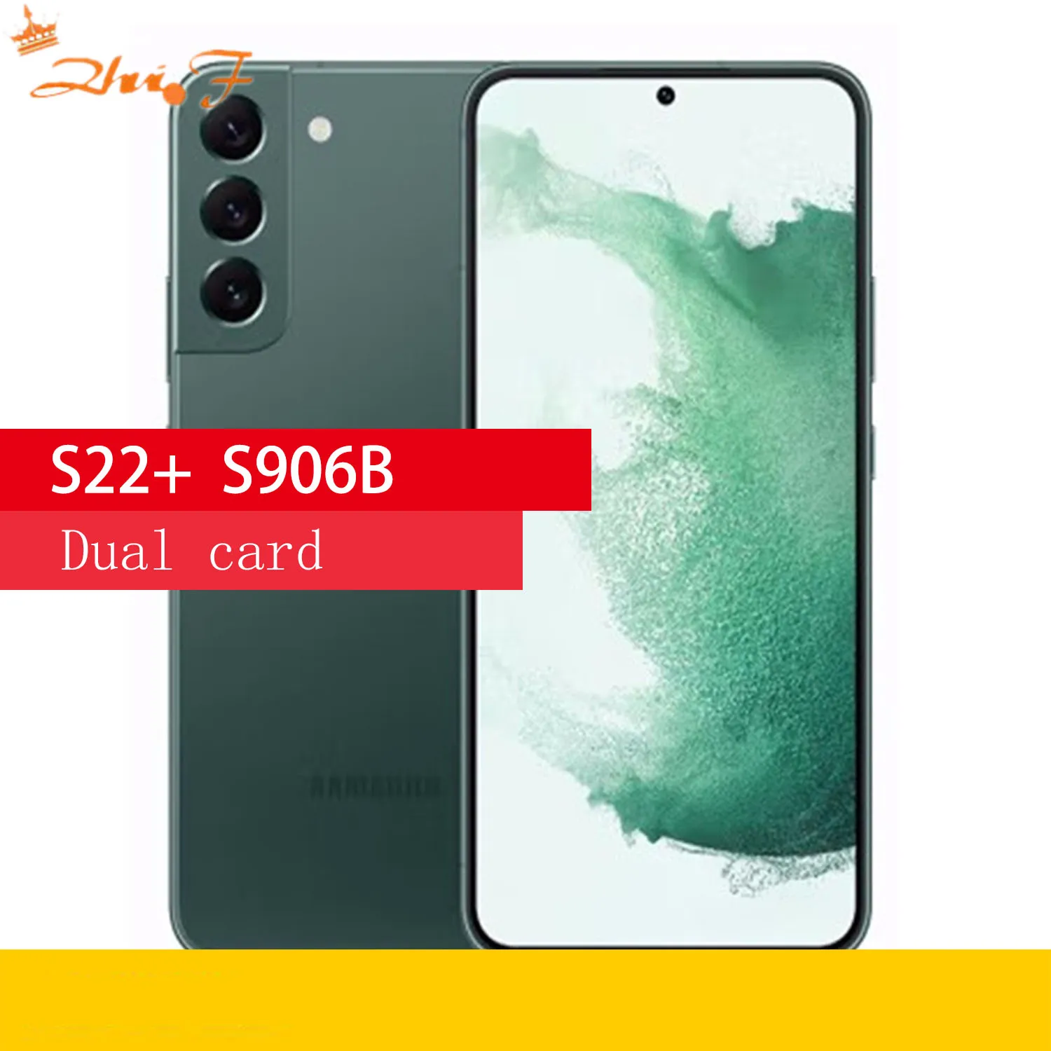 Samsung Galaxy S22 Plus 5G S22 + S906B S906B/Ds 4500Mah 128/256Gb 8Gb Ram 6.6 "1080X2340 Exynos 2200 Originale Dual Card