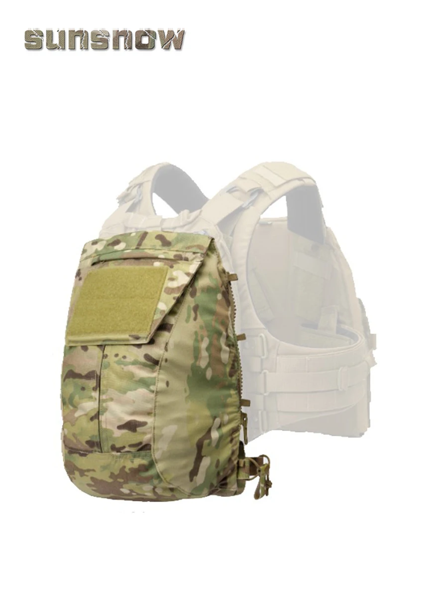Sport All'Aria Aperta Gilet Da Caccia Tattico Airsoft Precision Zip-On 2.0 Tabellone Elastico Jpc Zipper Backboard Bag