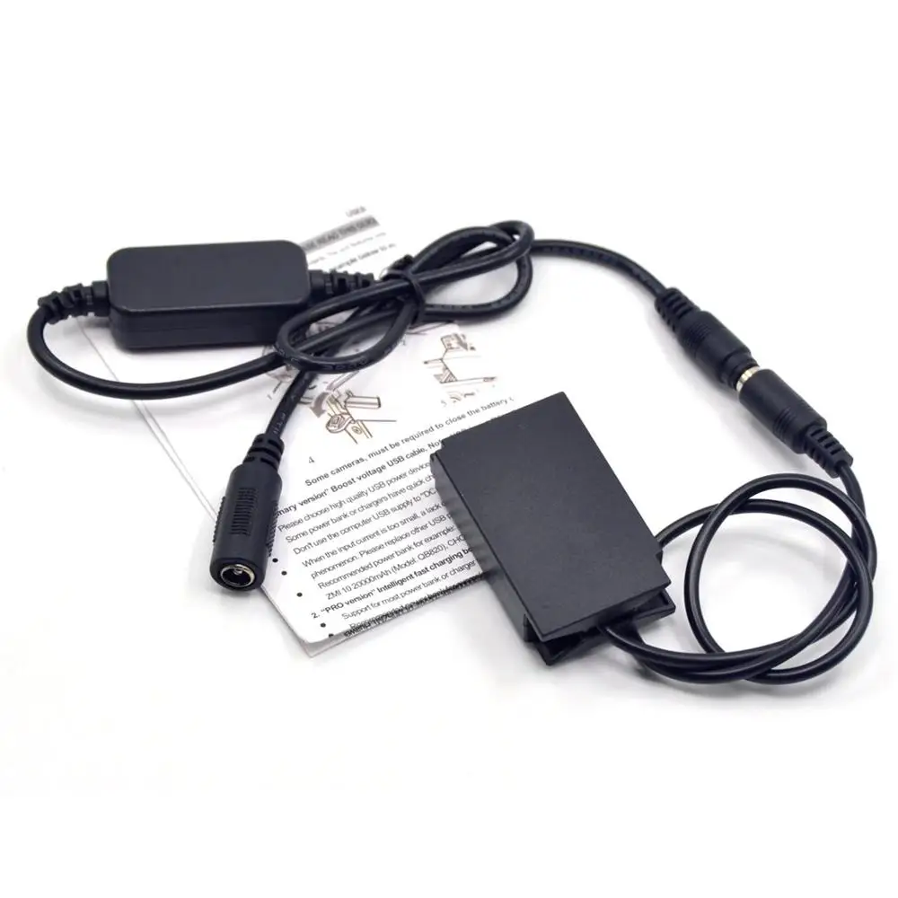 12V-24V Step-Down Caricabatterie Cavo Eh-5 + Ep-5C Dc Accoppiatore En-El20 Enel20 Batteria Fittizia Per Nikon 1J1 1J2 1J3 1S1 1Aw1 1V3 P1000
