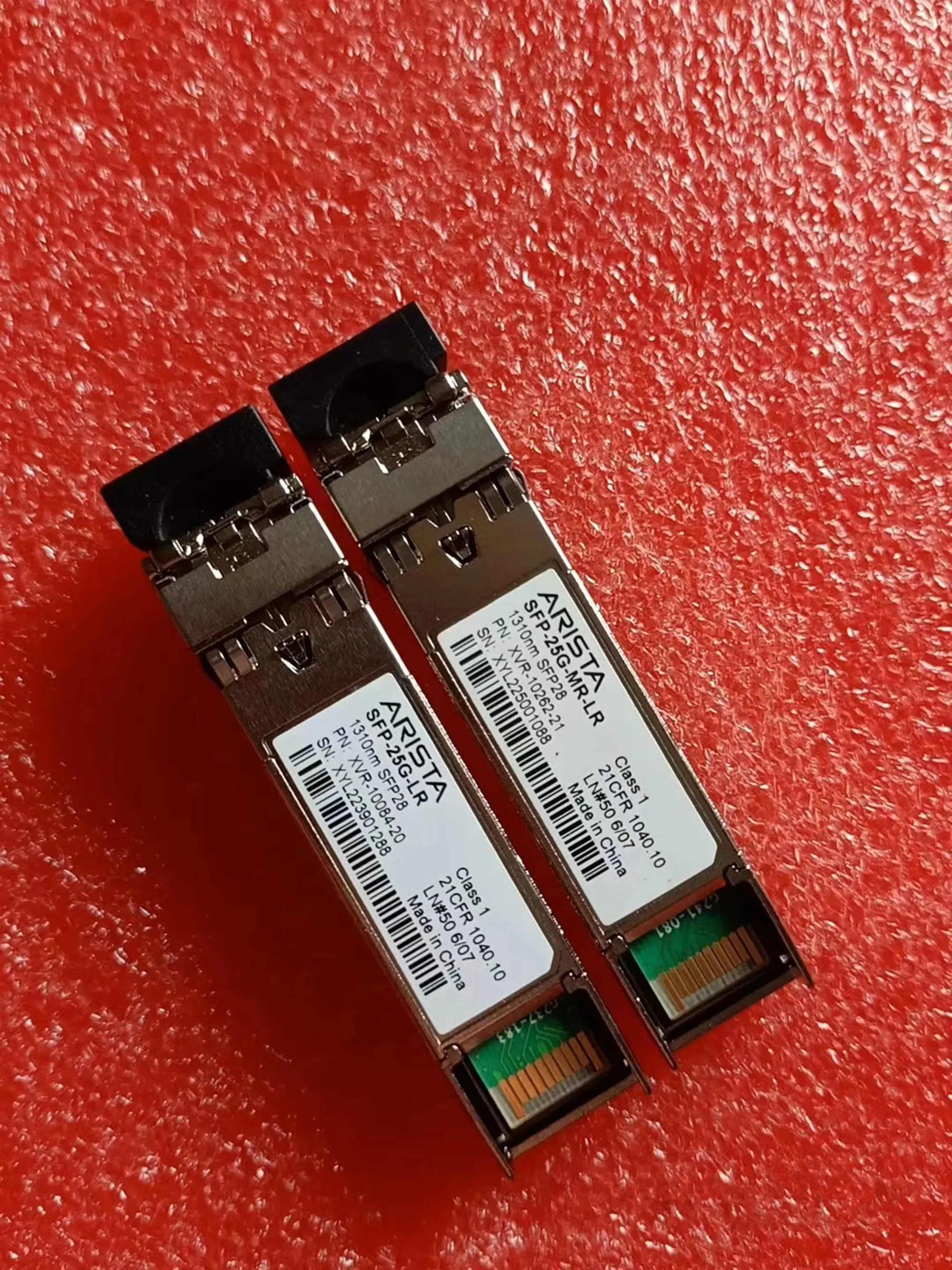 Modulo Arista 25G Sfp Sfp-25G-Mr-Lr Xvr-10262-21 Sfp-25G-Lr Xvr-10084-20 1310Nm Sfp28 Ricetrasmettitore In Fibra Da 25Gb