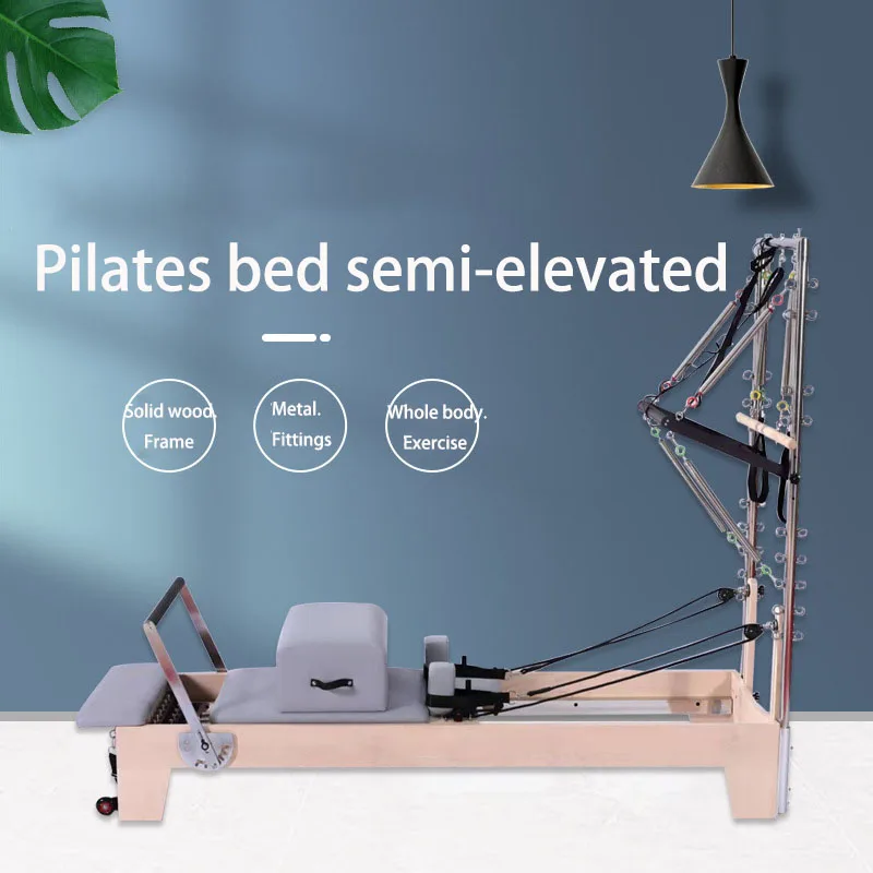 Pilates Letto Semi-Rialzato Due In Uno Core Bed Attrezzature Per Il Fitness Esercizio Di Yoga Pilates Reformer Machine Pilates Tower Gym Home