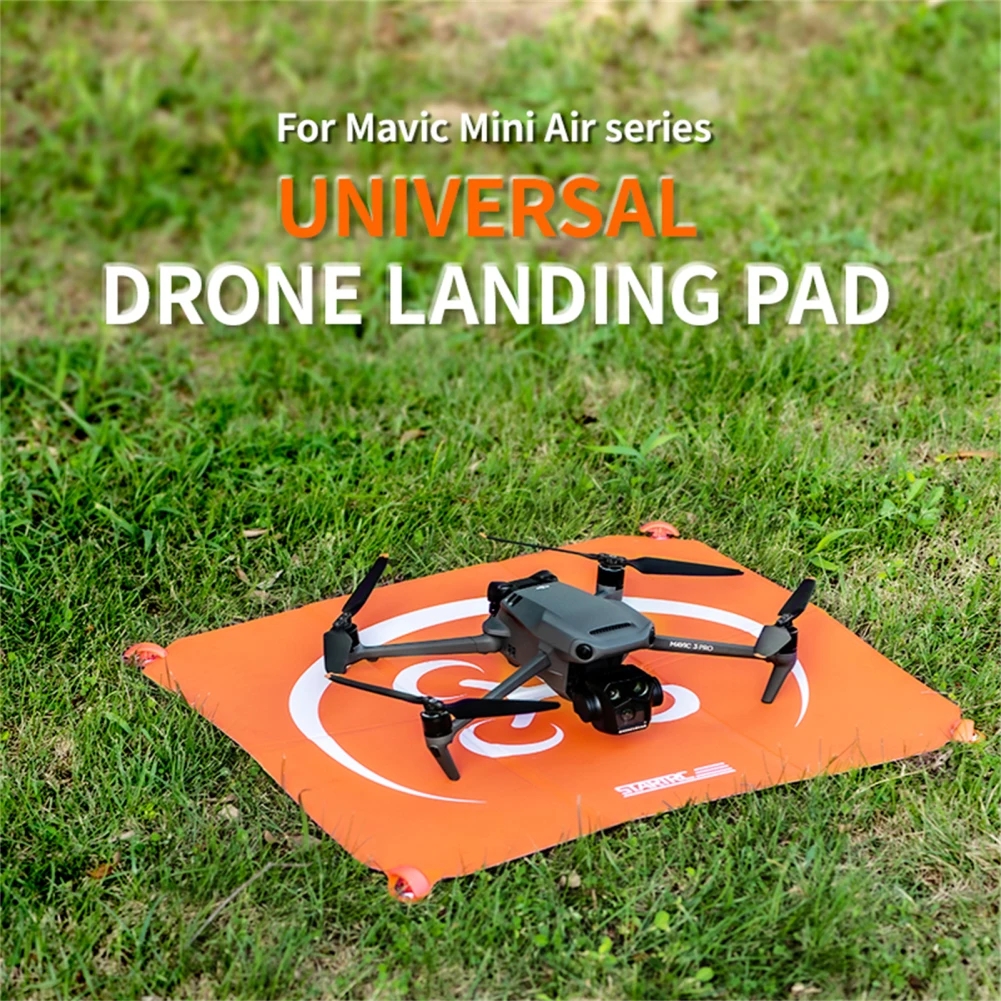 55X55Cm Pieghevole Drone Landing Pad Waterpoof Dual-Sided Dual-Color Per Dji Air 2/Mini 3/Mavic 3 Pro Accessori Per Droni