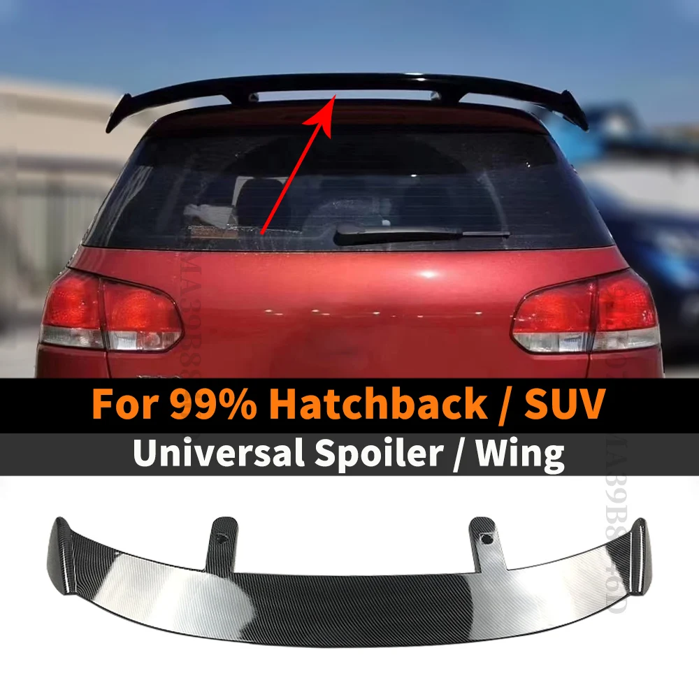 Posteriore Universale Spoiler Wing Tail Per 99% Suv Hatchback Come Golf Mk7 Mk8 A5 Bmw X1 X3 Megane Leaf Rogue Hyundai Kona Audi A3 Q3
