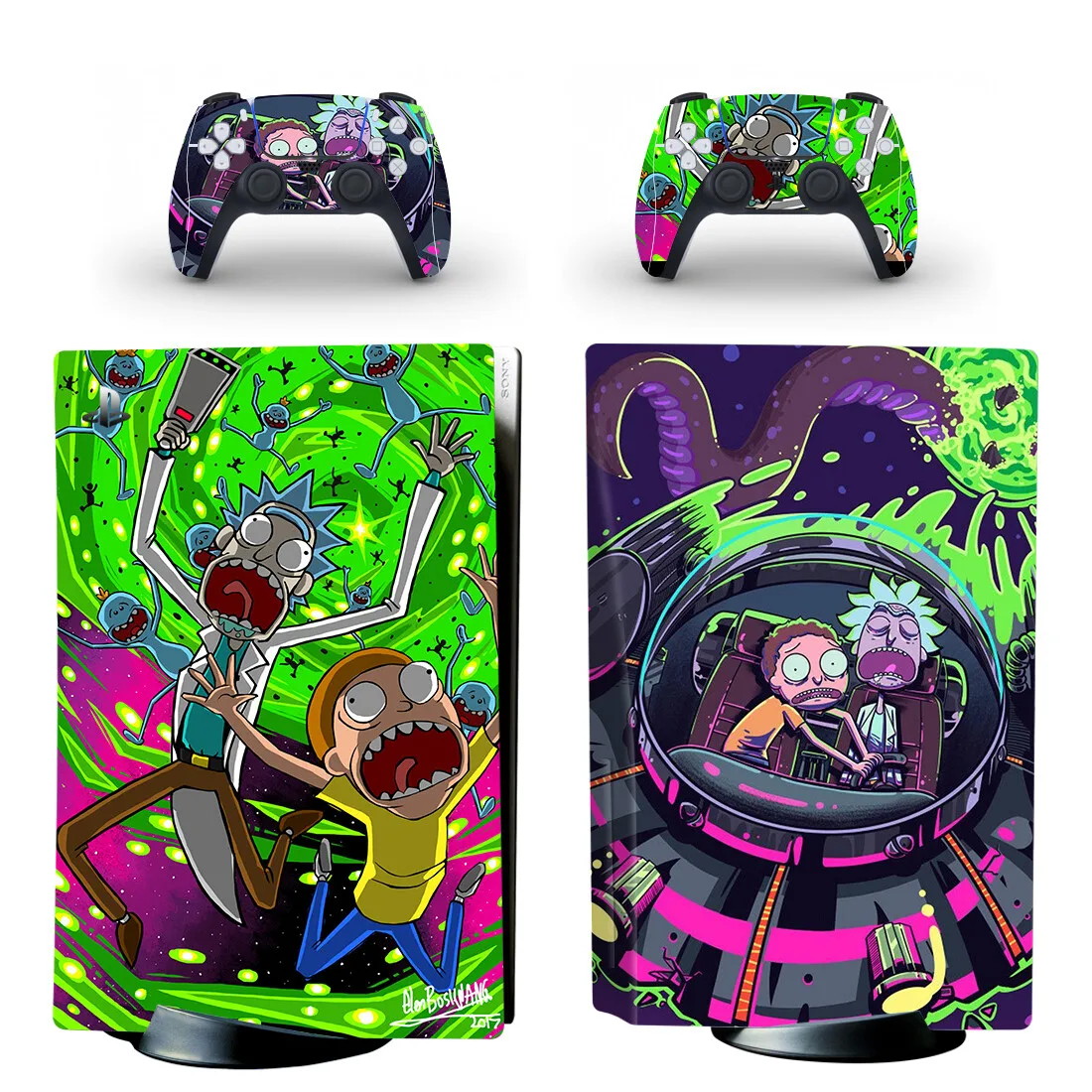 Anime New Ps5 Disc Sticker Decalcomania Cover Per Console E 2 Controller Ps5 Disk Skin Vinyl